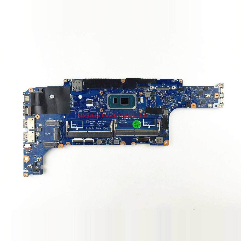LA-K491P 01X1F5 สําหรับ DELL Latitude 14 5420 เมนบอร์ด 0M51J7 035X97