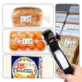 MX-813 เครื่องยิงป้ายราคา อลูมิเนียม โลหะ ปืนยิงราคาสินค้า 7 หลัก Price Labeler ที่ติดป้ายราคา เครื่องยิงราคา เครื่องติด