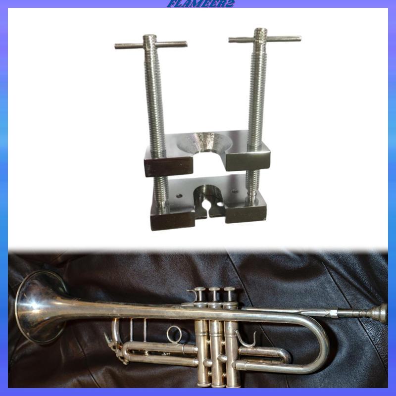 [Flameer2] Professional Steel Mouthpiece Puller Holder สําหรับทรัมเป็ตซ่อมเครื่องมือ Euphonyium Trombone อุปกรณ์เสริม