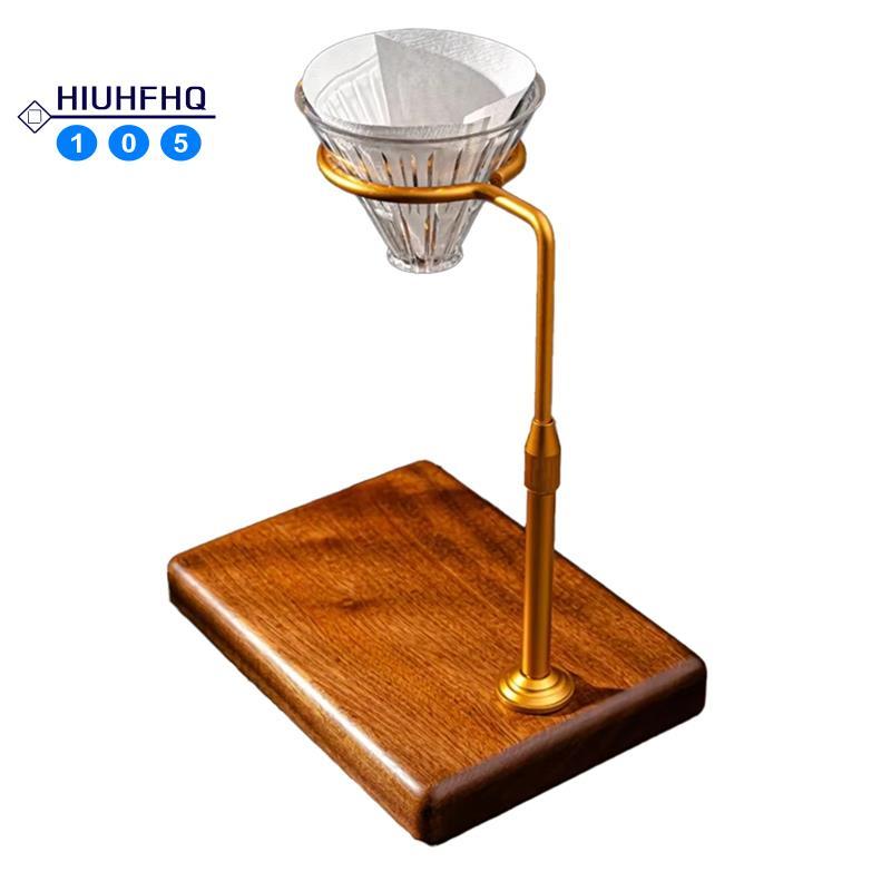 Hiuhfhq106 ชุดขาตั้งต้มกาแฟสําหรับ V60Filter Hand Brew Coffee Rack สําหรับ V60Filter เหมาะสําหรับใช้