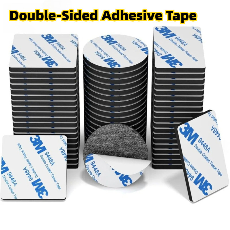 3M 9448A 10PCS โฟมเทปกาวสองหน้า Super Strong สําหรับผนังชั้นประตูเหมาะสําหรับตกแต่งคริสต์มาส