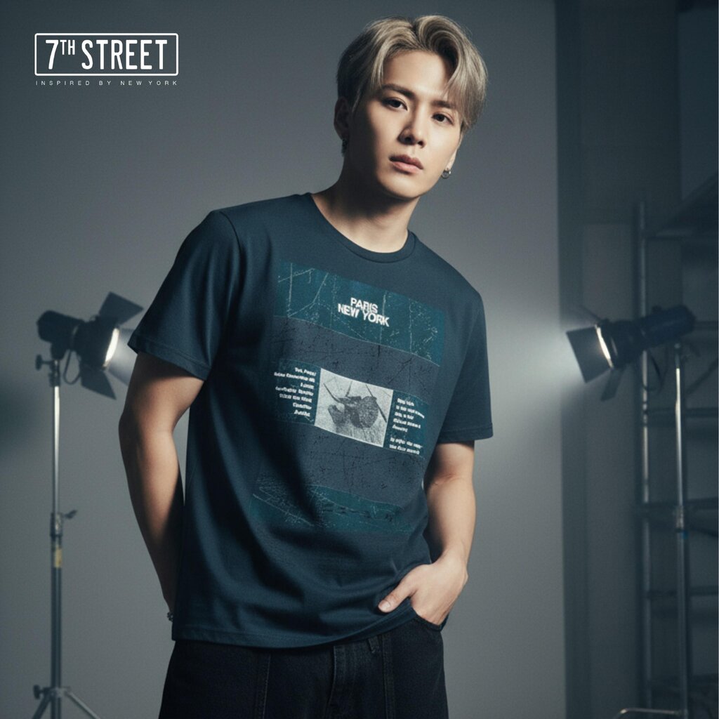 เสื้อยืด 7ᵗʰ Street รุ่น NPN ผ้า Cotton100% นุ่มสบาย ระบายอากาศได้ดี ไซส์ M-3XL Clothing Man ผู้ชาย