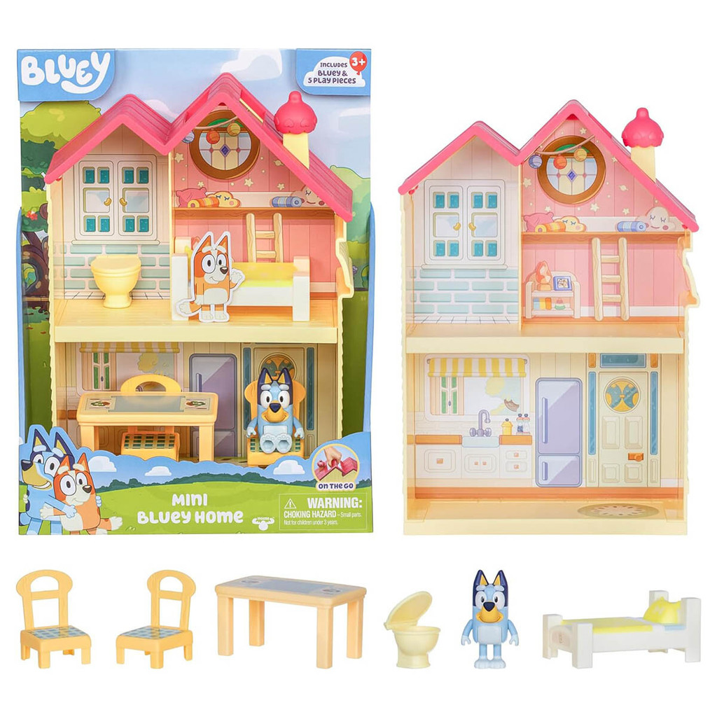 Bluey - Mini Bluey Home Mini Playset Toy