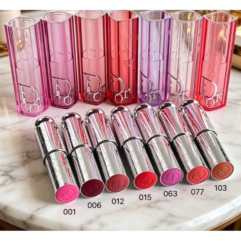 High Gloss Blush Stick 6g ทุกสี!001 Tender Powder/006 Berries/012 Rosewood/015 Cherry Red/063 Pink L