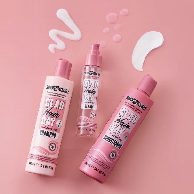 T Thailand British Soap Glory Soap Glory Shampoo Conditioner Nourishing Moisturizing Hair Essential 