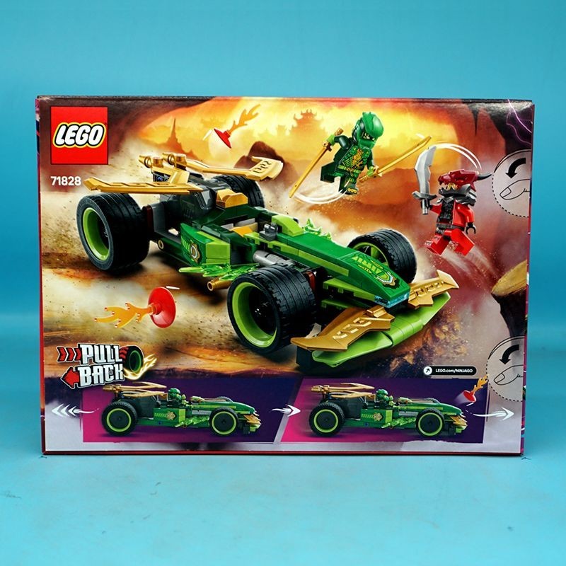 LEGO LEGO 71828 Lloyds Powerful ดึงกลับรถแข่ง Phantom Ninja Series บล็อกของเล่น 010002