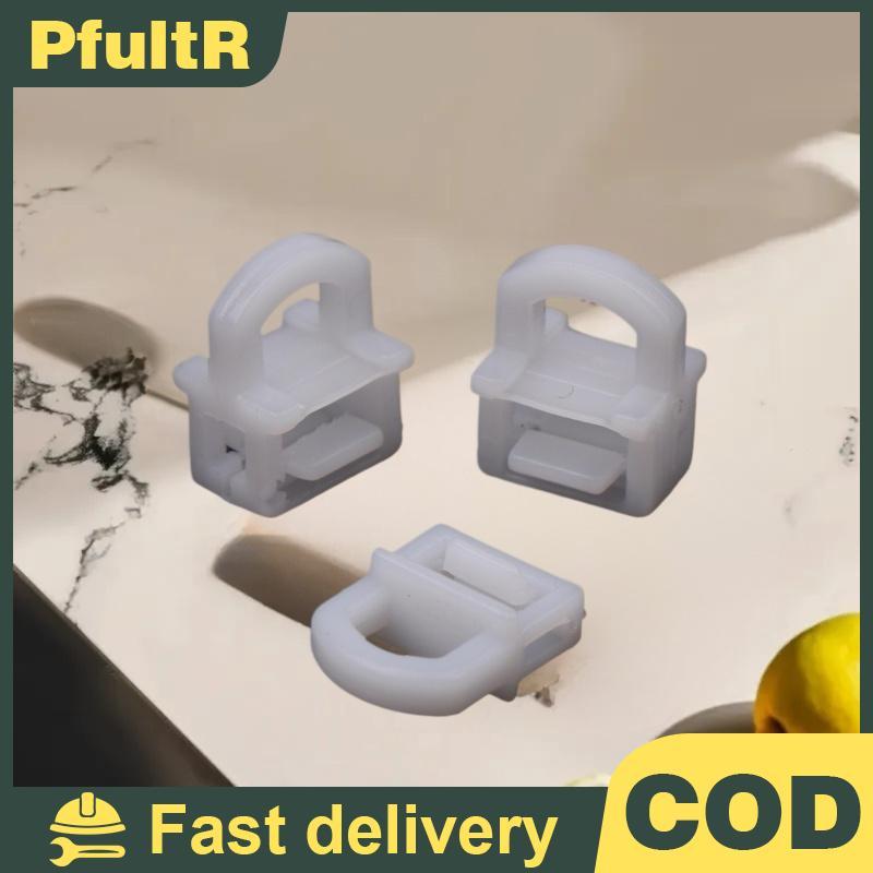Null 20 ชิ้นรถผ้าม่าน Slider คลิป 3 มิลลิเมตร 6 มิลลิเมตร 9 มิลลิเมตร Tru DIY พลาสติก Fastener FH FE