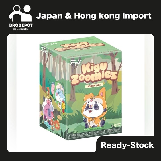 [Ready stock] Funko PremBB: KiguZoomies Animal Zodiac Premium Blind Box (Single Box)