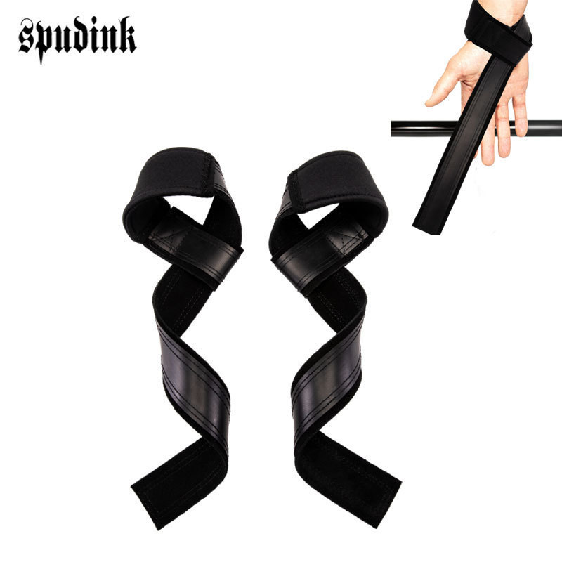 Suede Cowhide Booster Belt Deadlift Booster Belt Male Pull-Up Grip Auxiliary Belt Rubber Anti-Slip T