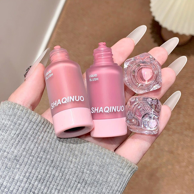 Sakino Liquid Blush Face Brightening Shadow Nose Shadow Non-Flying Powder ราคาถูก Niche Flagship Sto