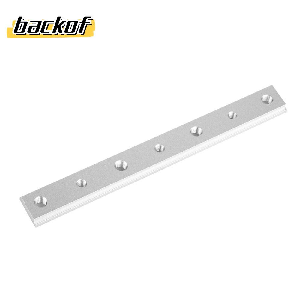 BACKOF Miter Track Jig, 30 / 45 ประเภทอลูมิเนียม T Slot Miter Track, Quick Acting Clamp 100/200/300 