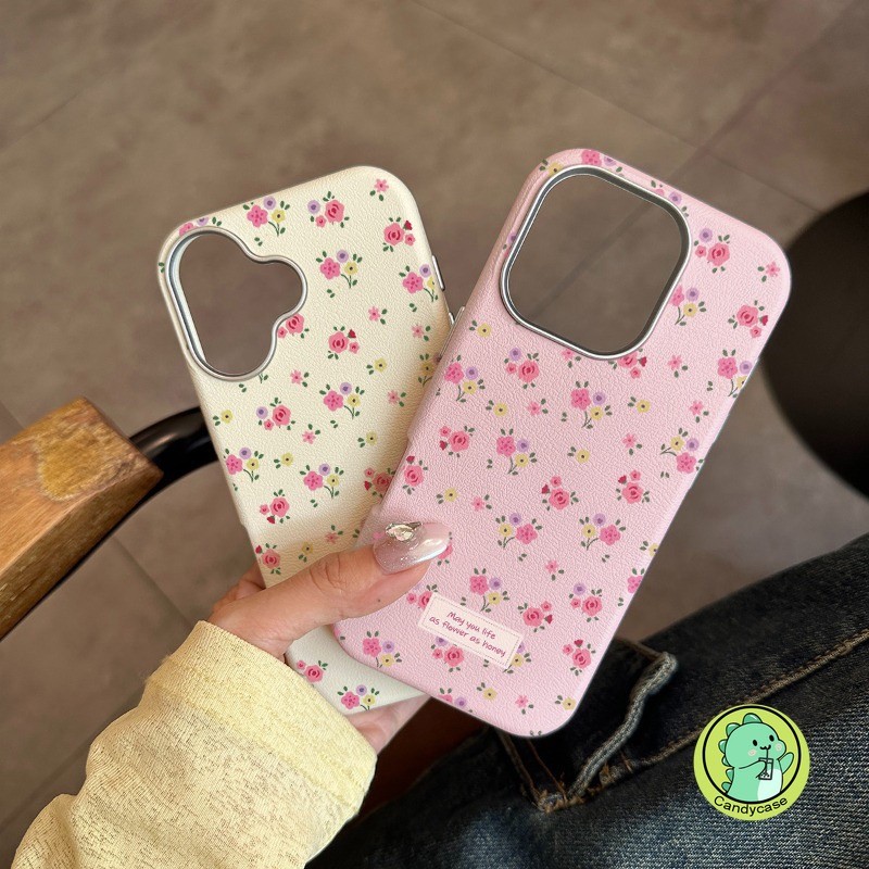 หรูหราฤดูใบไม้ผลิหนังเคสโทรศัพท์สําหรับVivo V70 Elite FE V60 V50 Lite Y31D Y51 Y05 Y21D Y11D Y39 Y500i T5X Y29S Y04 T4 S50 S30 Pro MIIQOOX 5Gปลอกดอกไม้นุ่ม