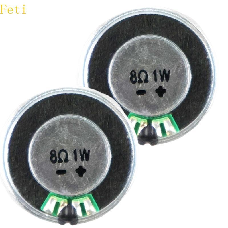 Feti 2 ชิ้น 28 มิลลิเมตรลําโพงแม่เหล็ก 8Ohm 1 วัตต์ลําโพง Clear Highs และ Rich Lows Horn