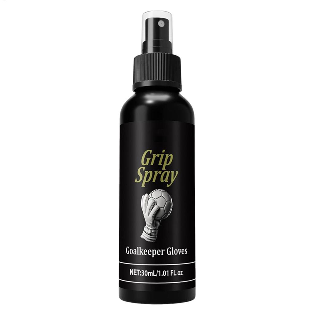 Grip Spray for Football Gloves Goalkeeper Gloves Grip Spray 30ml Long-Lasting Cleaner Enhancer for B