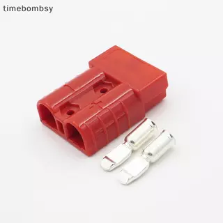(เวลา) 1PC 600V 50/120A Anderson Plug Set Battery Power Qui Connector Anti Dust Cap Cover Terminal for Trailer Boat Caravan Connections (TH)