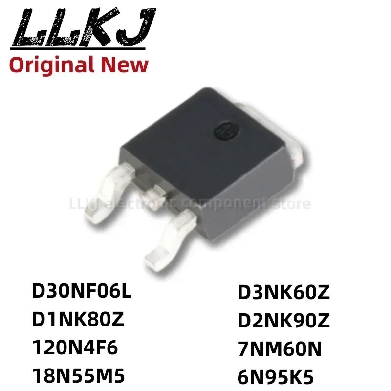 5pcs STD30NF06L STD1NK80Z STD120N4F6 STD18N55M5 STD3NK60Z STD2NK90Z STD7NM60N STD6N95K5 TO252 Field 