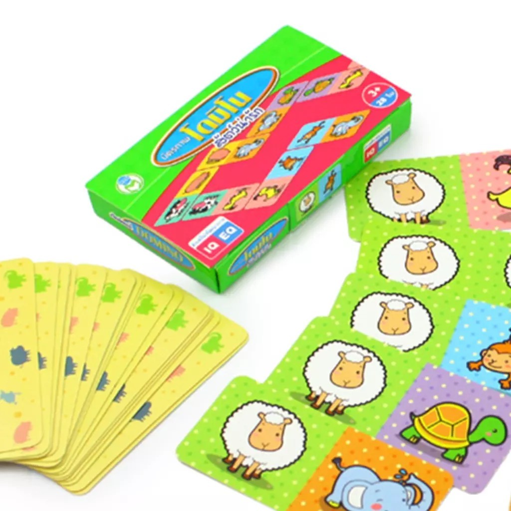 Se-ed (ซีเอ็ด) : บัตรภาพโดมิโนสัตว์น่ารัก