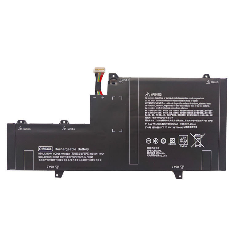 For, HP EliteBookX360 1030 G2 HSTNN-IB70 OM03XL Laptop Battery
