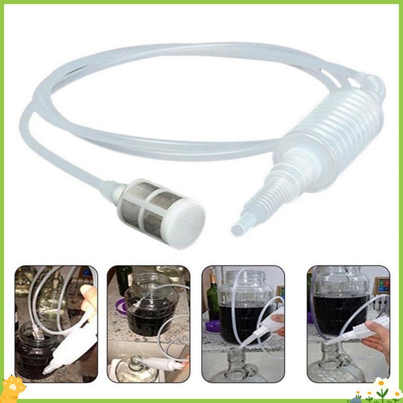 [JL] Brewing Siphon ท่อเครื่องมือเบียร์ Brewing เกรดอาหารทํา Brewing พลาสติก Hand Transfer ปั๊มครัวเ