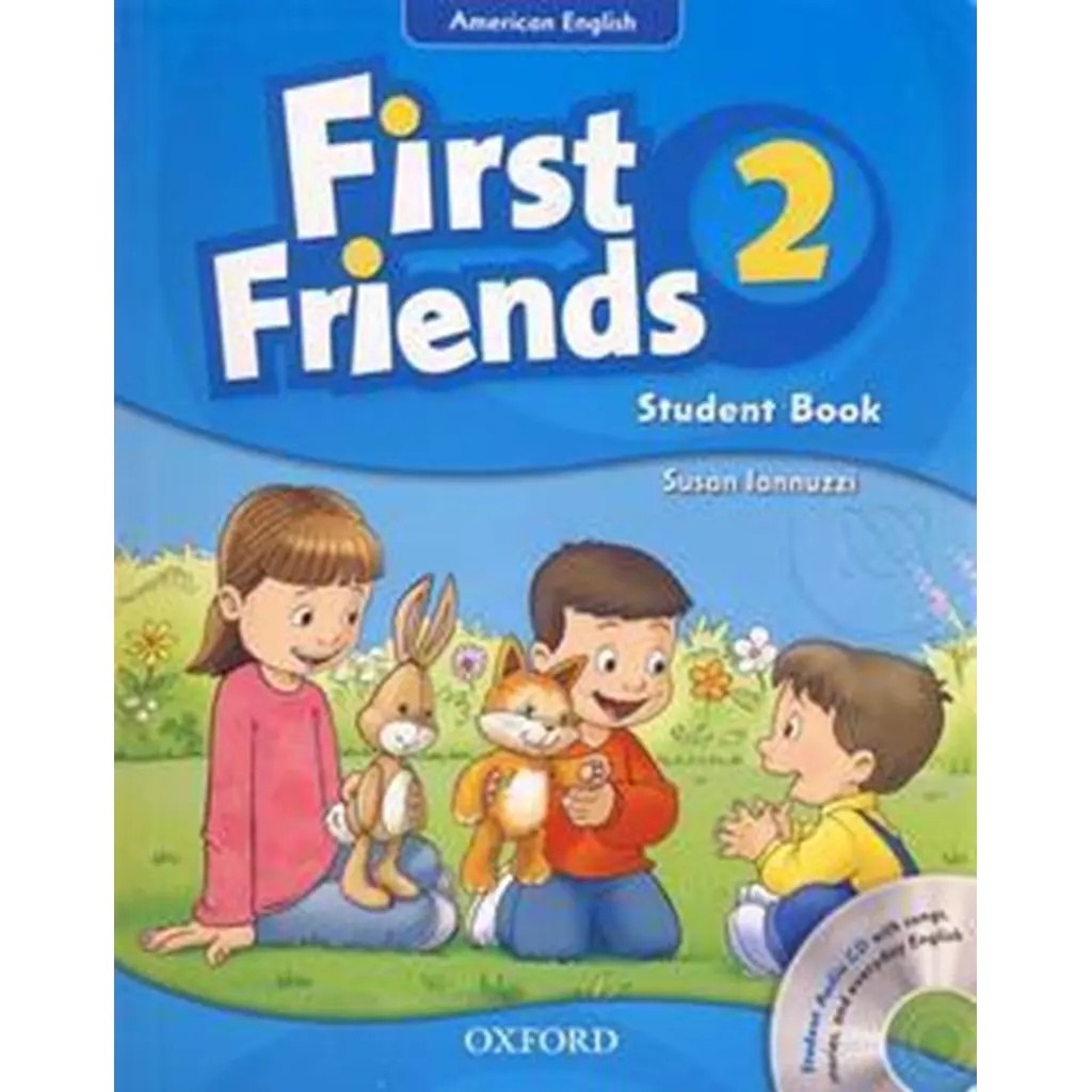 Bundanjai (หนังสือ) American First Friends 2 : Student Book with Audio CD (P)