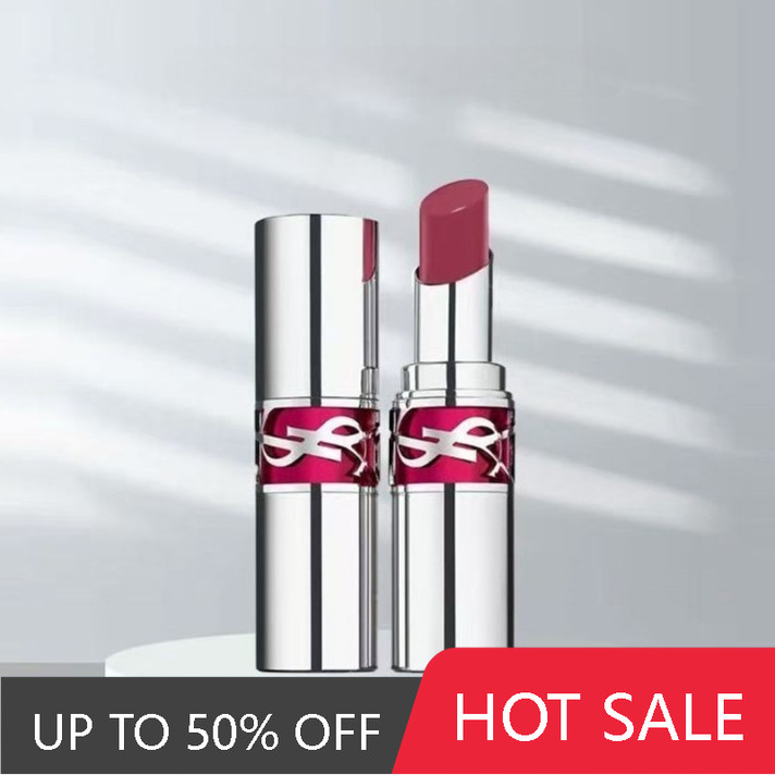 เรียบร้อยแล้ว❤YS Saint Luo Silver Tube ลิปสติกหลอดกลม 154 80 122 5B 7B 8B 209 44 เครื่องสําอาง