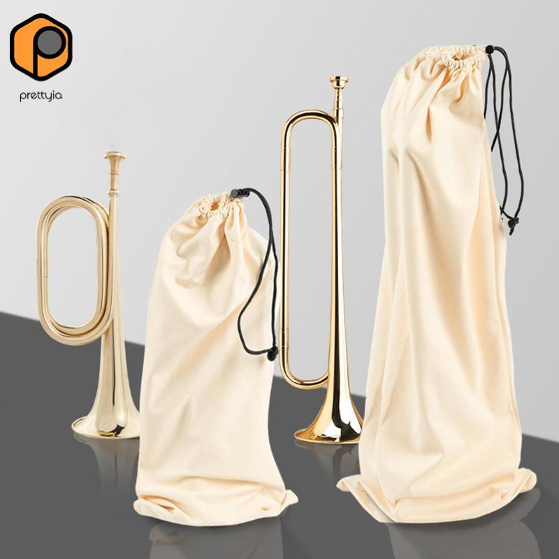 [Prettyia] ทองเหลือง Bugle Instruments Bag Bugle Storage Bag สําหรับนักเรียนเริ่มต้นเด็กนักเรียน