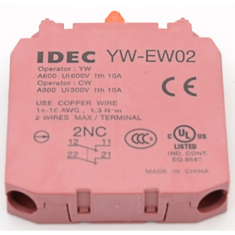 YW-E10 E01 ญี่ปุ่น idec Izumi YW-EW20 EW11 EW02 สวิทช์ปกติเปิดปกติปิดรายชื่อ