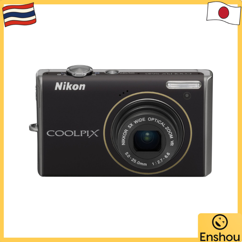 จากญี่ปุ่น [สินค้ามือสอง]Nikon Digital Camera COOLPIX S640 Deep Black S640BK