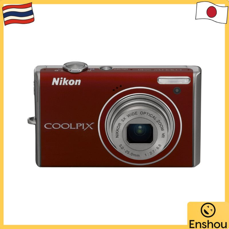 จากญี่ปุ่น [สินค้ามือสอง]Nikon digital camera COOLPIX S640 Prime Red S640RD