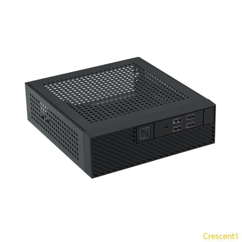 Crescent1 M10 Mini ITX HTPC คอมพิวเตอร์เดสก์ท็อปแชสซี HTPC กรอบกระจายความร้อน MINI HTPC สําหรับ Home
