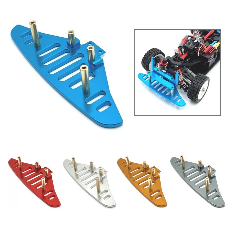 MJX รีโมทคอนโทรลรถโลหะอัพเกรดด้านหน้ายามกันชนสําหรับ มจกซ์ 1/14 14301 14302 14303 อะไหล่