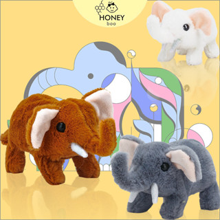ลูกช้าง ลูกแมว ของเล่น ตุ๊กตาหมาเดินได้ ตุ๊กตา น้องหมา ของเล…
