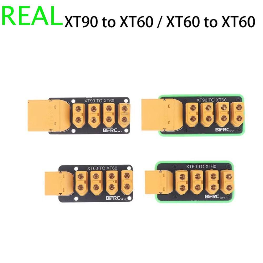 REAL High Current Distribution Board, XT60 Connector 4 Channel Plug Power Distribution Board XT30 Co