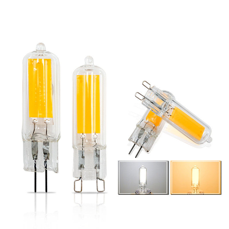 พร้อมสต็อก Fast Shipping ins แก้วสไตล์ใหม่ G4/G9 หลอดไฟ Warm Cold Light Source ความสว่างสูง LED220V 