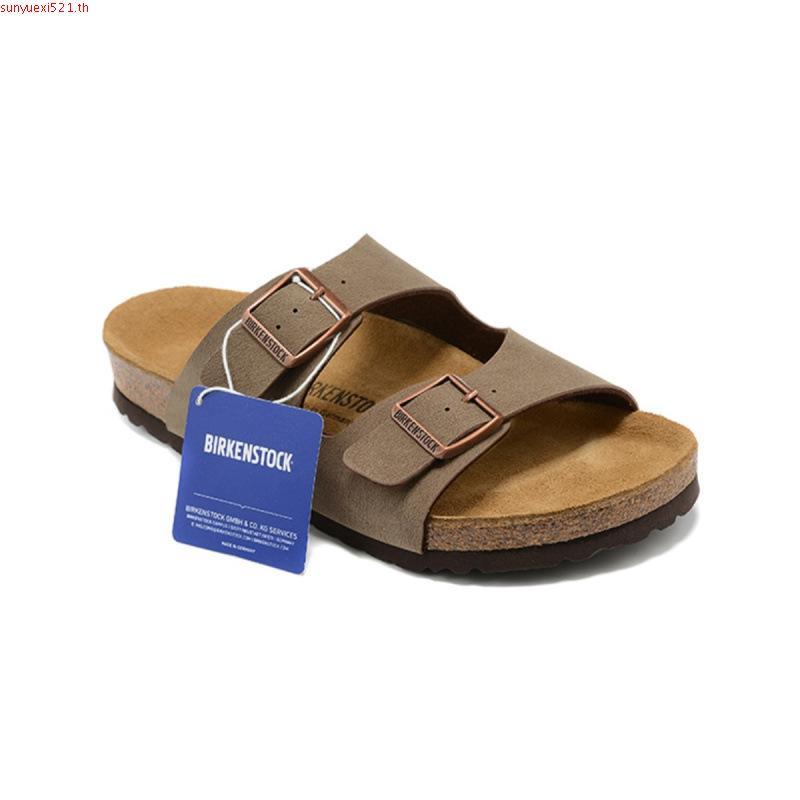 Fashion Boken Arizona Leather Couple Beach Sandals Casual Sports Anti-p Sandals for Men and Women