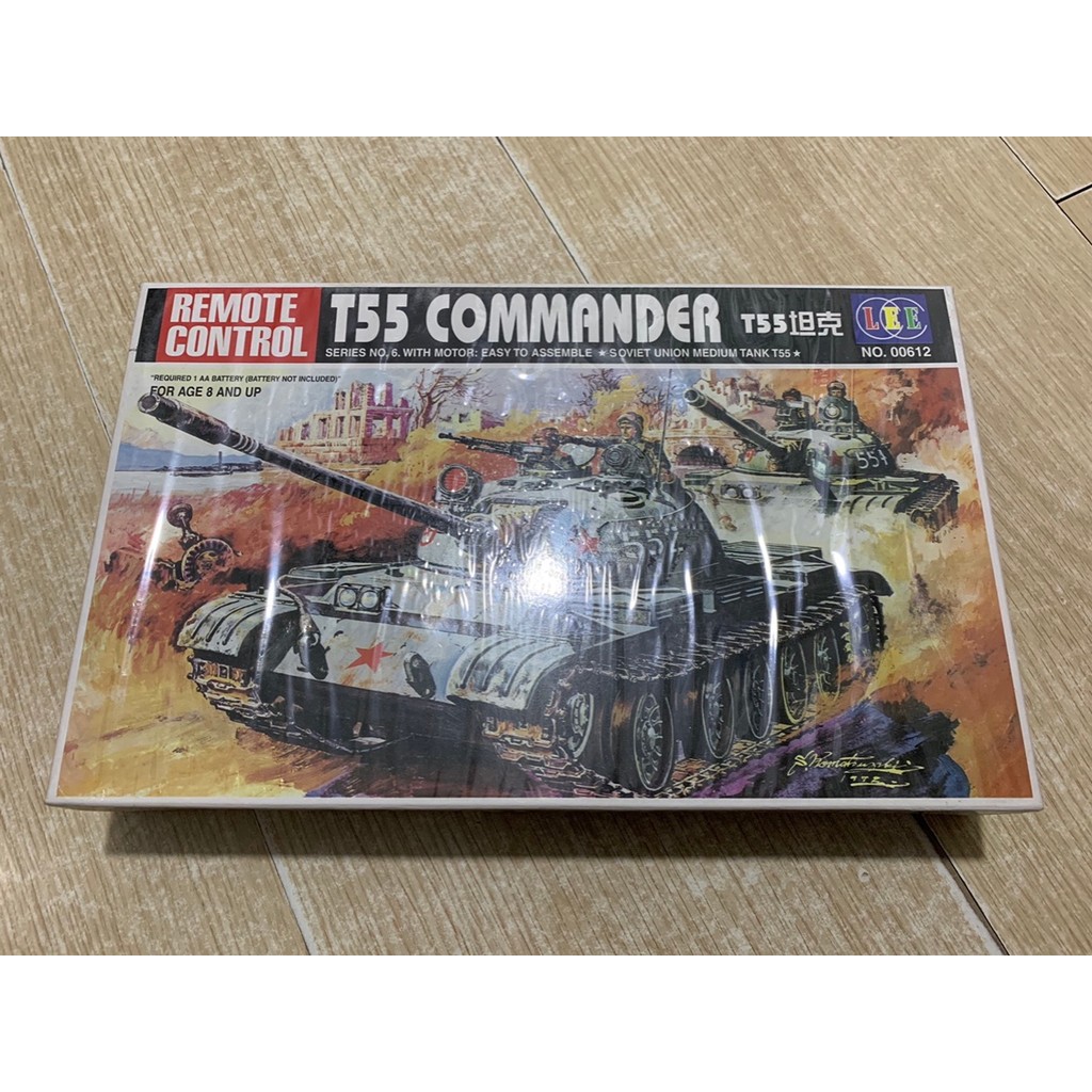 LEE Sicily T55 Tank Wire Control โมเดลประกอบไฟฟ้า