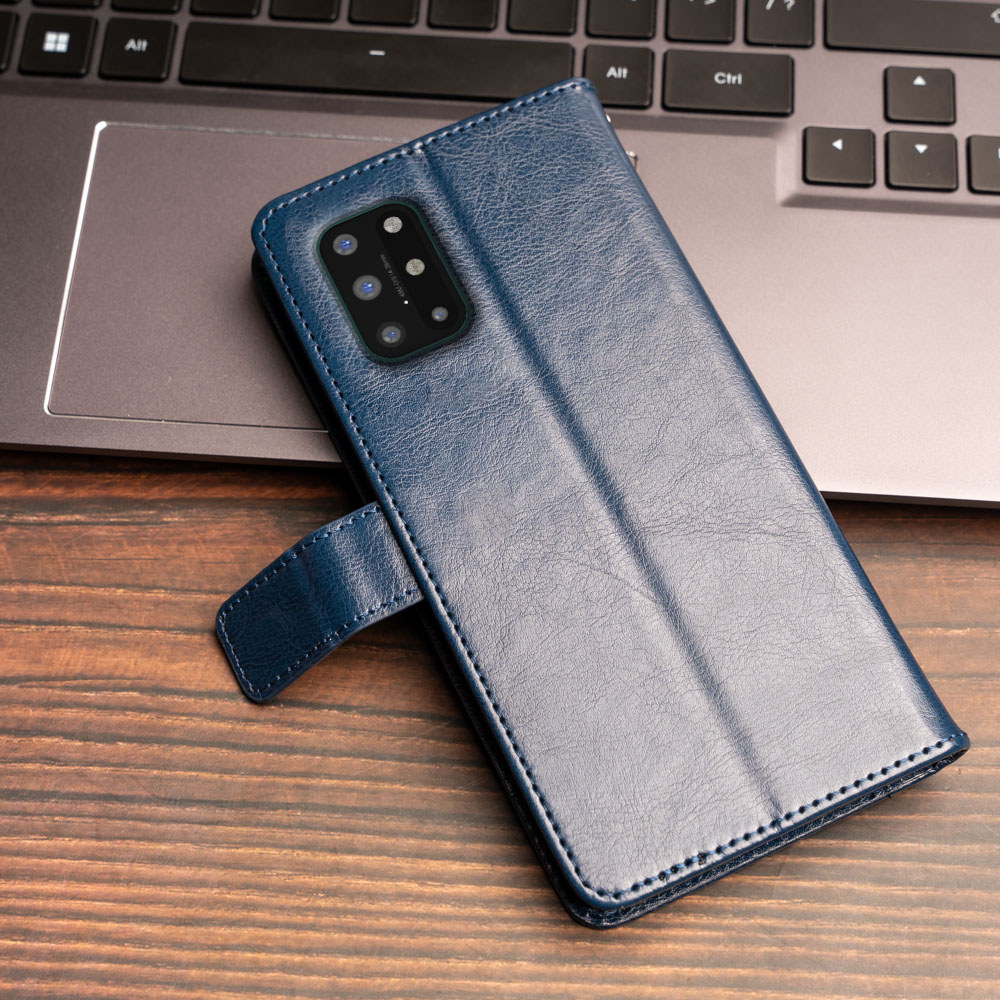 กระเป๋าสตางค์หนังสําหรับ OnePlus 8T 8T + 5G KB2001 KB2000 KB2003 KB2005 KB2007 Kickstand ผู้ถือบัตร