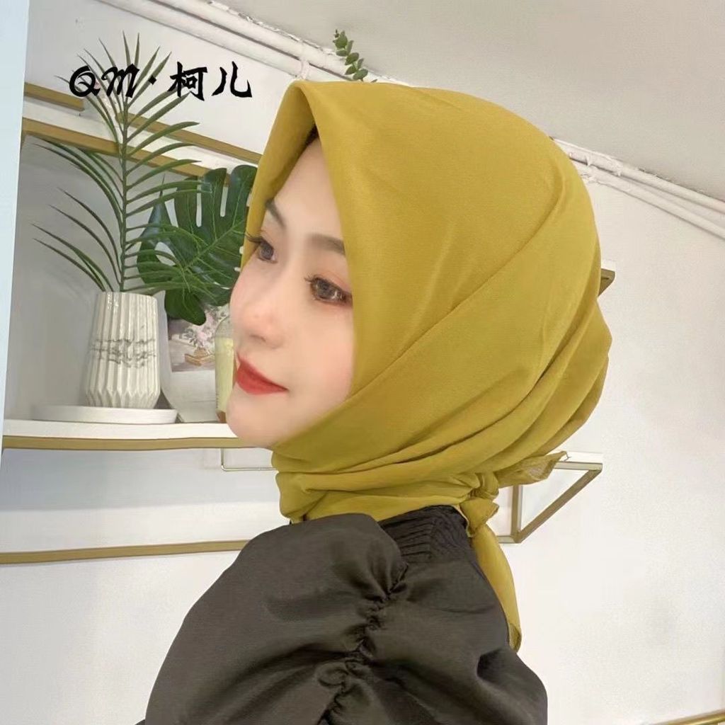 Recommended by the Seller#In Stock Four Seasons Scarf Silk Scarf for Women Korean Version Versatile9