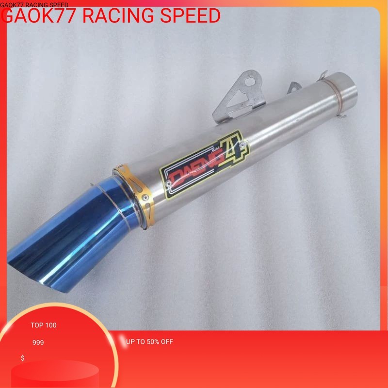 Canister Daeng sai4 Conical เฉพาะรถจักรยานยนต์ทางเข้า 51 มม. ข้อศอกใหญ่ Daeng sai4 51 มม.