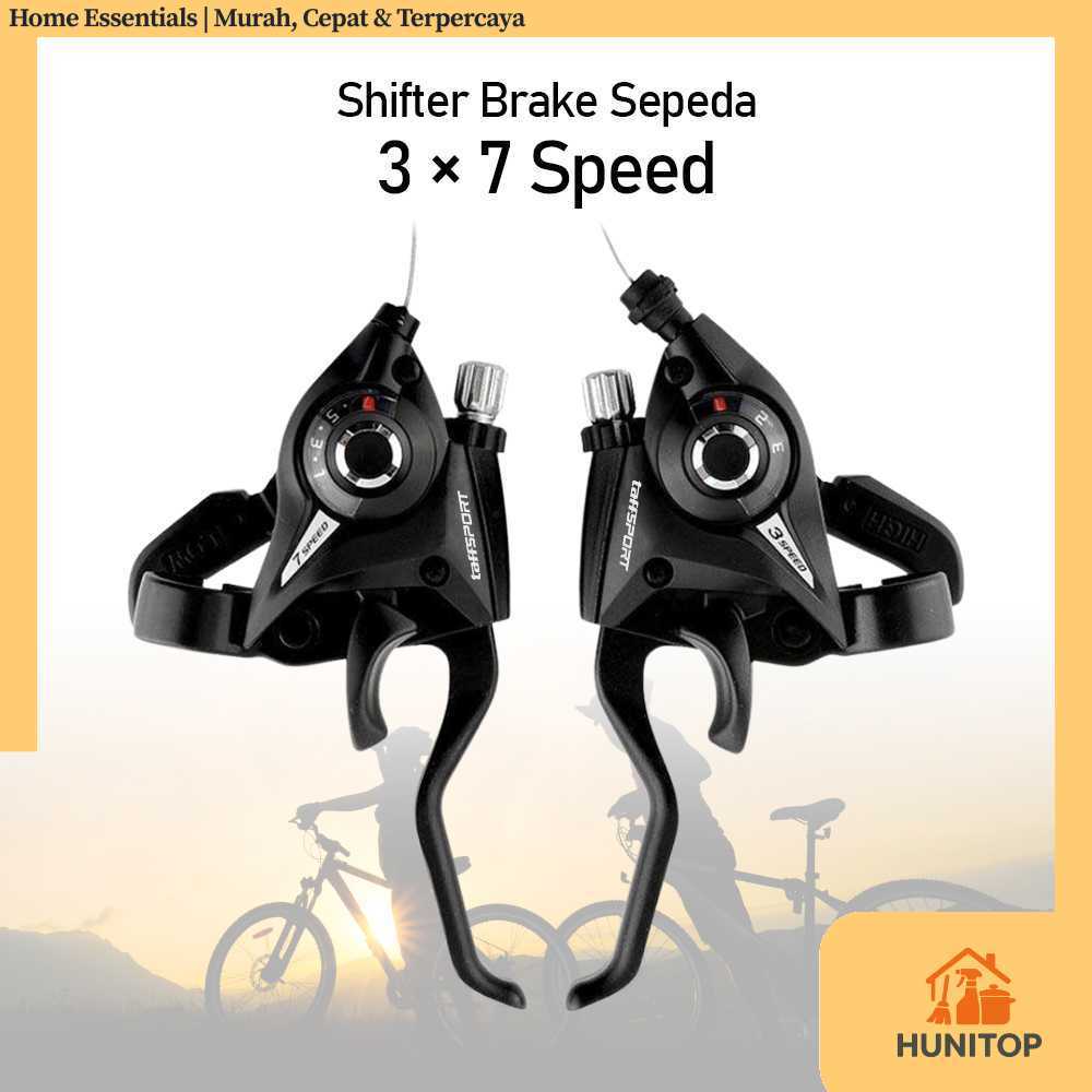 TaffiSPORT Centara Speed Shifter เบรค 3 และ 7 ความเร็วเกียร์จักรยาน 2 ชิ้น