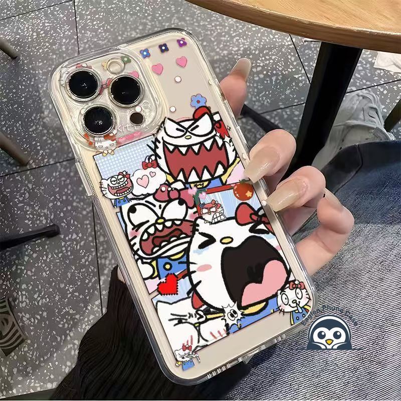 แมวน่ารักสาวเคสโทรศัพท์สําหรับ iQOO Z9S Z10 Turbo Z9 Turbo Plus Z9X Z8 Z8X Z7X Z7i Z6 Z6X Z5 Z3 Z1 Z