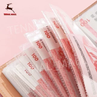 สมุดออมเงิน 100 แผ่น สมุดบัญชี ท้าทายออมเงิน Savings Book สมุดบันทึกการออม