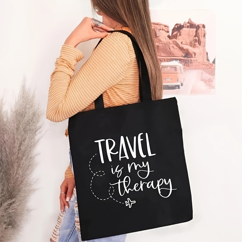 1 PC Travel Agent ของขวัญ Travelling Tote Bag ของขวัญท่องเที่ยววันหยุด Tote Bag กระเป๋าชายหาด Summer
