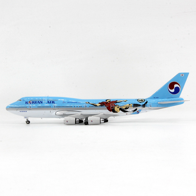 Phoenix 04447 Korean Airlines Boeing B747-400 HL7491 Alloy Airliner รุ่น 1/400