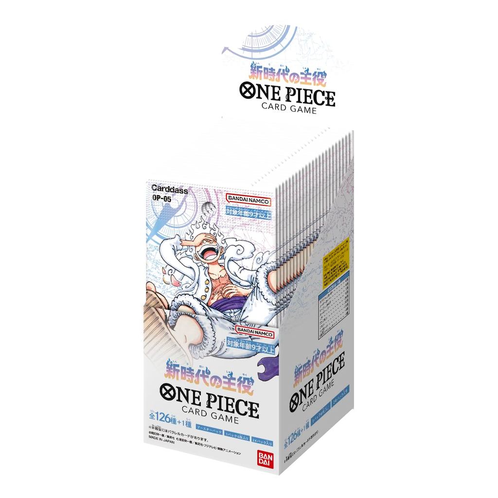BANDAI ONE PIECE Card Game New Era Main Character [OP-05] (BOX) contains 24 packs.