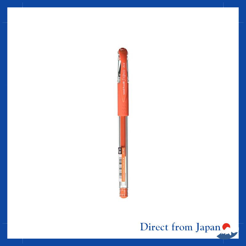 Mitsubishi Pencil Uni-ball Signo Gel Pen 0.38 Mandarin Orange UM151.38