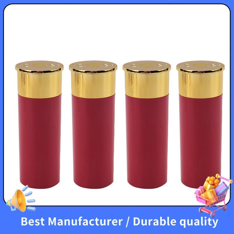 4PCS 12 Gauge Shot แว่นตา Tequila Shot แก้ว 9.2 X 3.2 X 3.6 ซม.