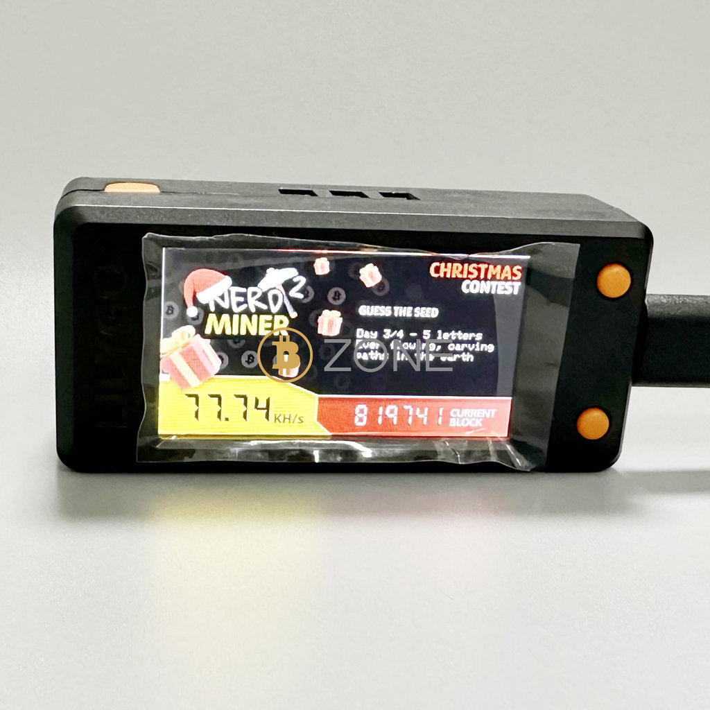 [จัดส่งด่วน] เทรนด์ล่าสุด NerdMiner V2 การปรับปรุงพลังงานการคํานวณ Palm Lotto เพื่อเวอร์ชันเฟิร์มแวร