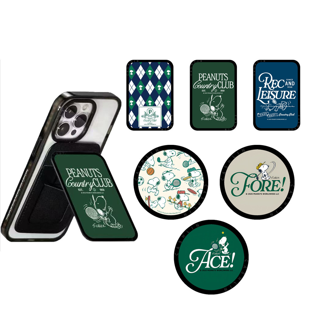 magsafe wallet wallet magsafe CASE Co-Branded Snoopy Peanuts Second Apple Magsafe Magnetic Bracket C