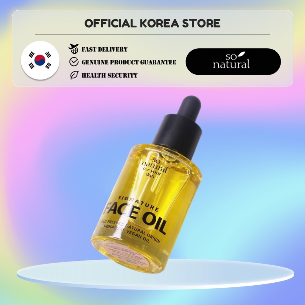 [SO NATURAL] SIGNATURE FACE OIL 30ml / จากเกาหลี